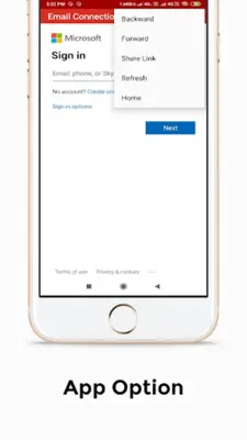 Email Connection android App screenshot 1